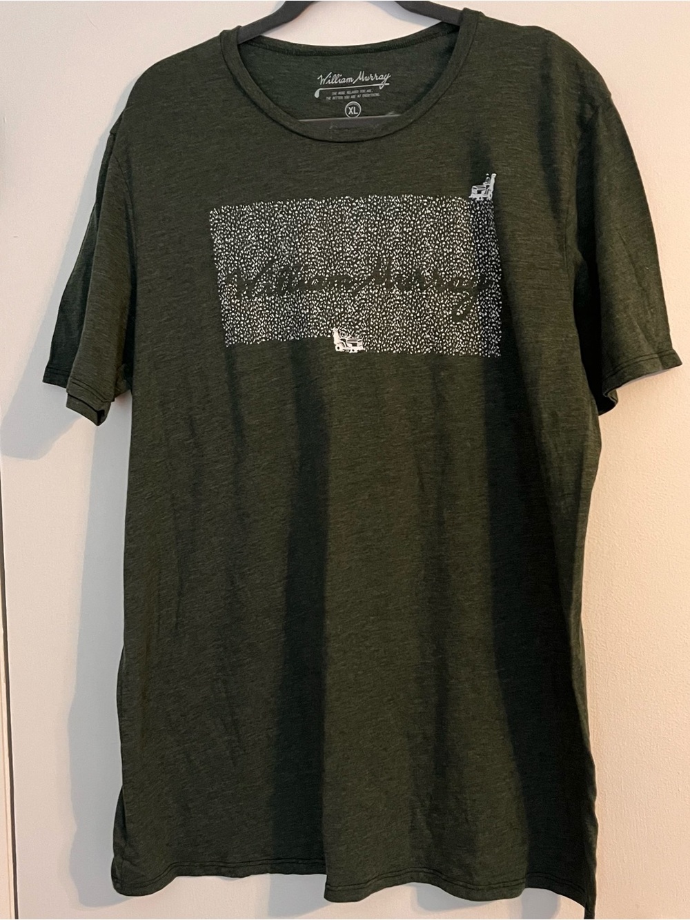 William Murray green graphic  t shirt XL